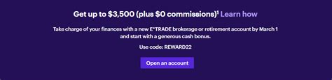 etrade bonus